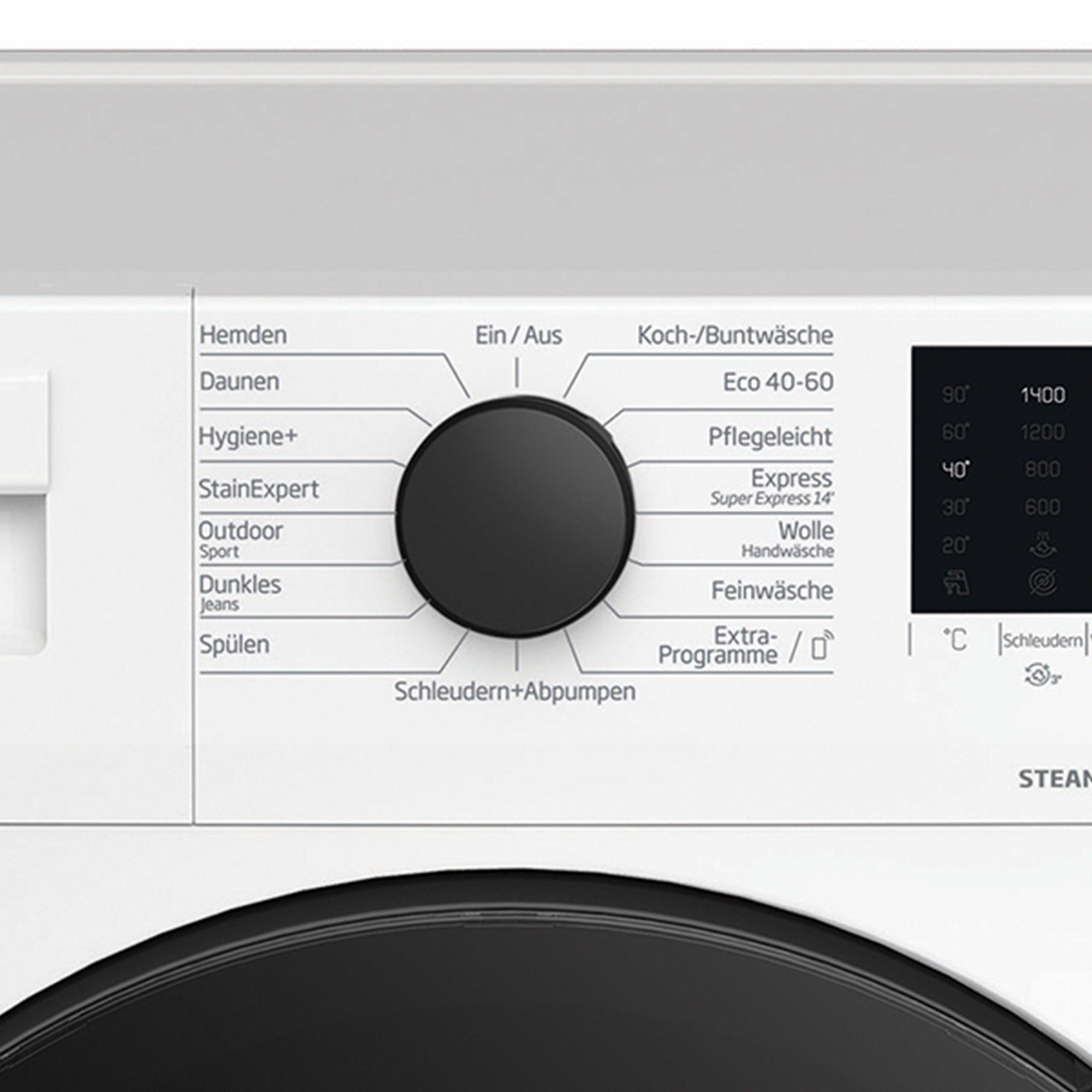 BEKO Waschmaschine WMC81464ST1, 8,00 kg, 1400 U/min, Pet Hair Removal, SteamCure, Schnell+