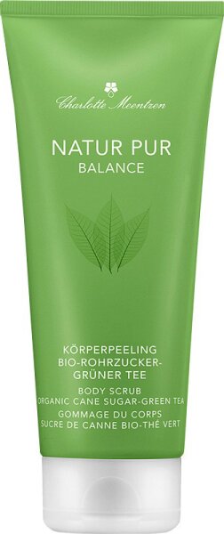 Charlotte Meentzen Natur Pur Balance Bio-Rohrzucker-Grüner Tee Körperpeeling