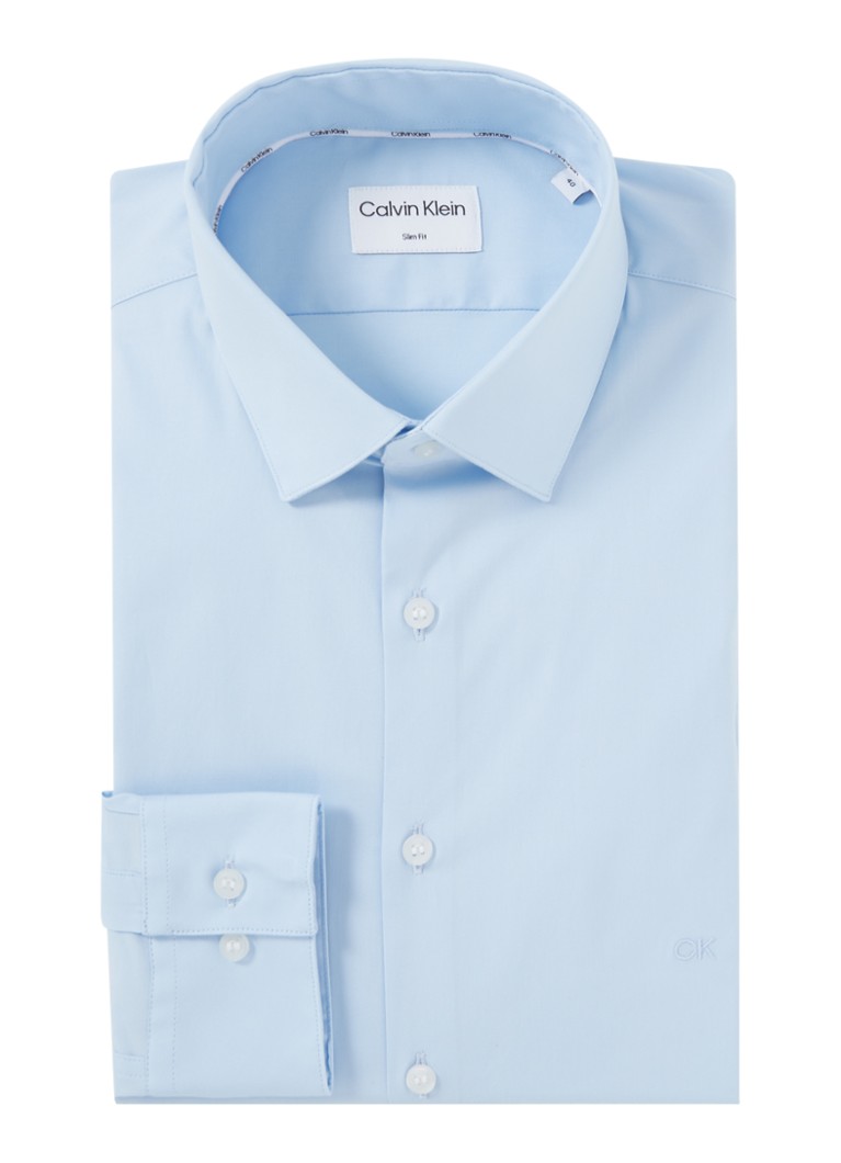 Calvin Klein Slim fit košulja s rastezljivim materijalom
