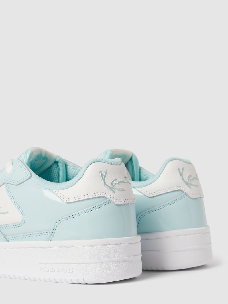 Sneaker in Two-Tone-Machart in mint