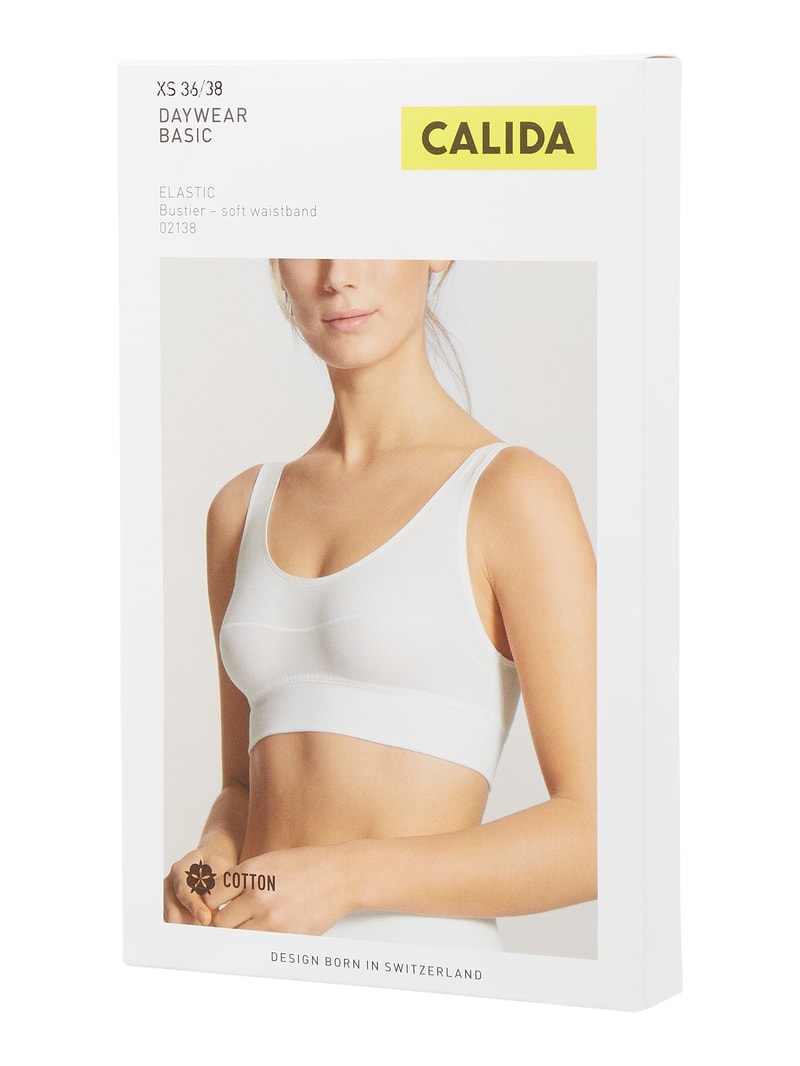 Bustier mit Stretch-Anteil Modell 'Elastic' in dunkelblau