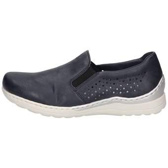 Rieker Slipper in blau