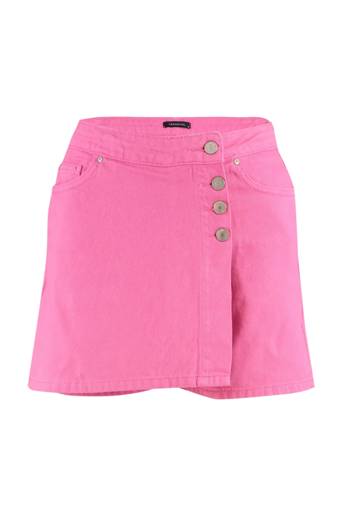Trendyol Collection  Shorts - Rosa - Mittlerer Bund