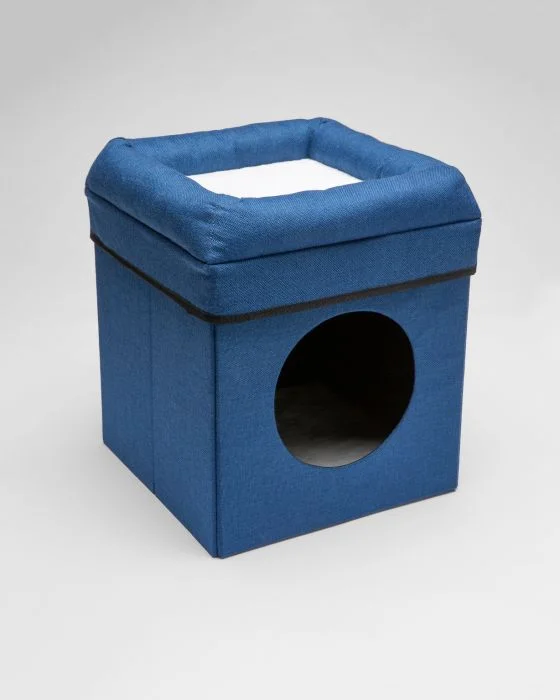 Maison-niche pour chat 2 en 1