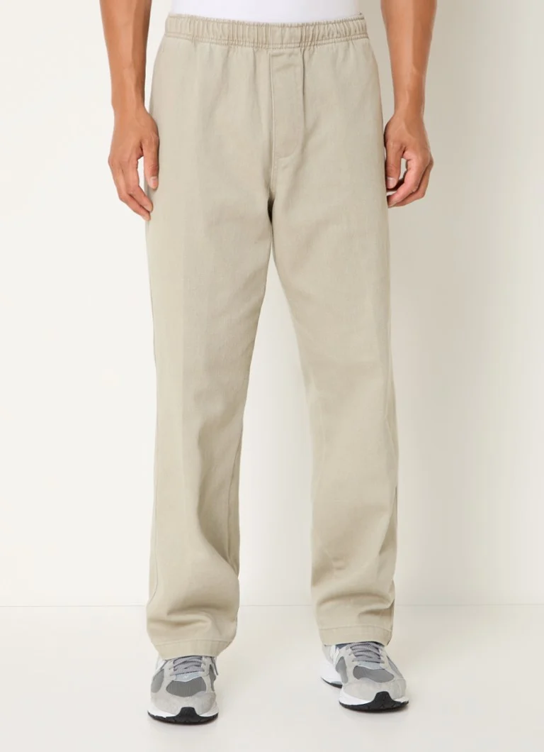Obey brīva piegriezuma chino krekls ar sānu kabatām