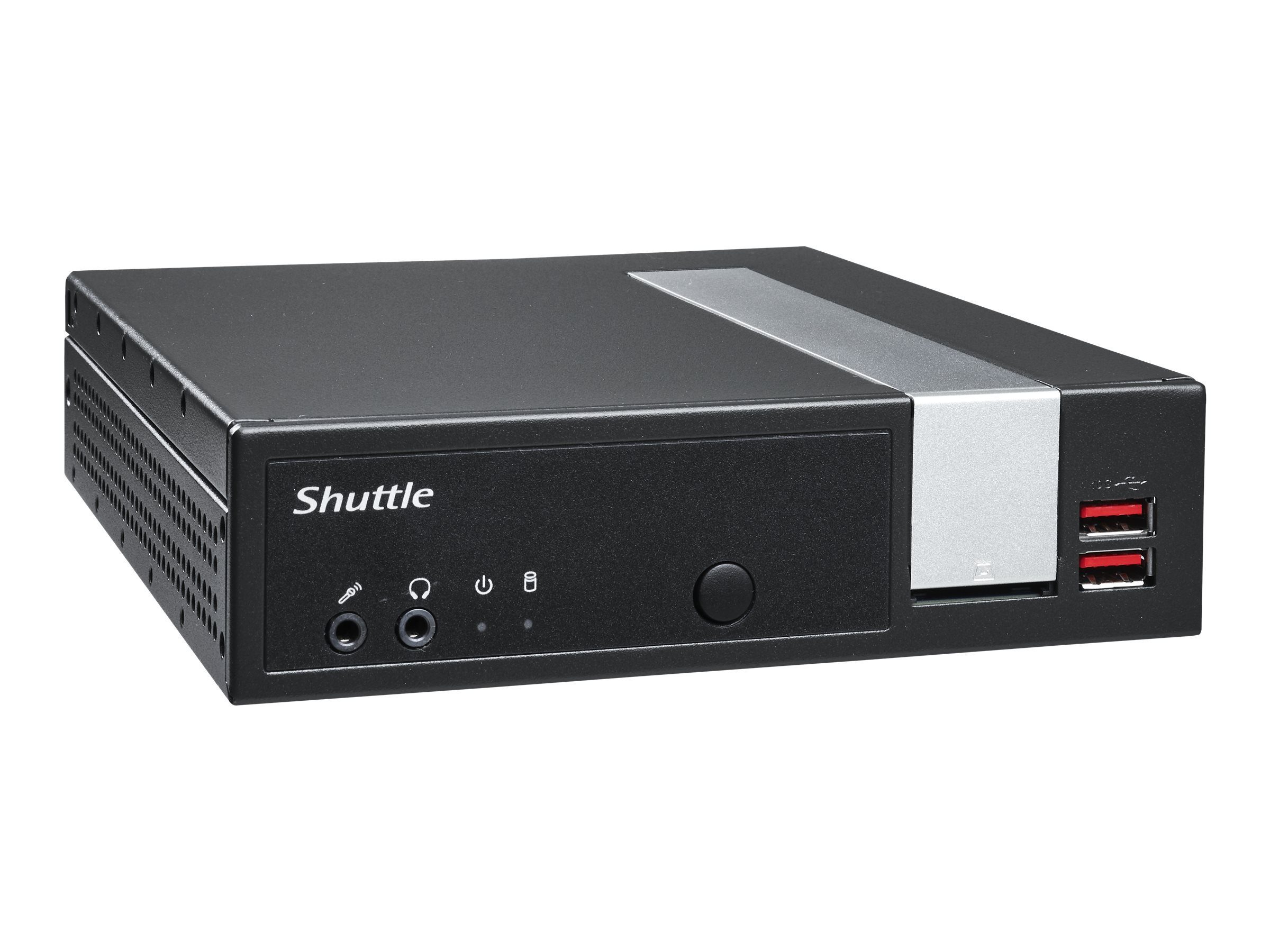 Shuttle SHUTTLE Barebone XPCslim DL20N6V2 N6005 SO-DDR4 black Barebone-PC