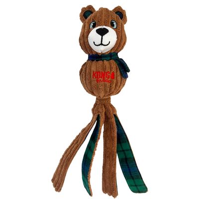 KONG Holiday Wubba™ Cord-Bär