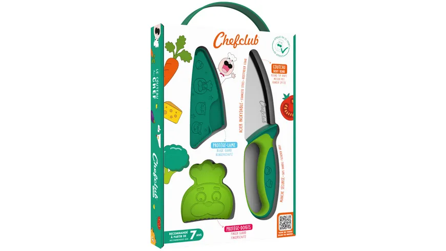 Chefclub - Messer für Kinder (Grün) von Chefclub