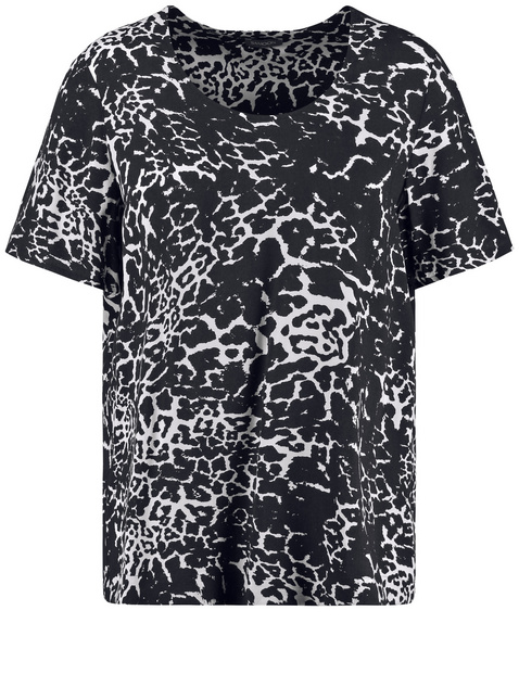 Blusenshirt mit kurzem Arm