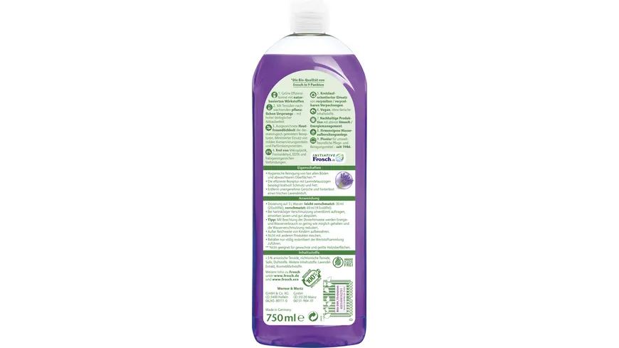 Frosch Lavendel Universal-Reiniger 750 ml