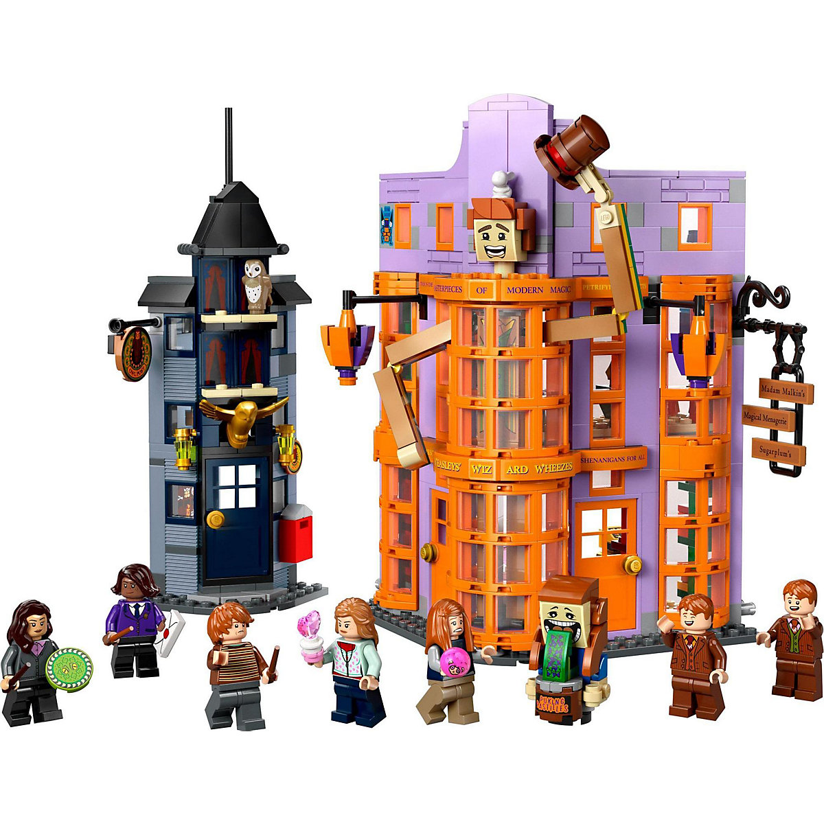 LEGO® Harry Potter 76422 Winkelgasse™: Weasleys Zauberhafte Zauberscherze