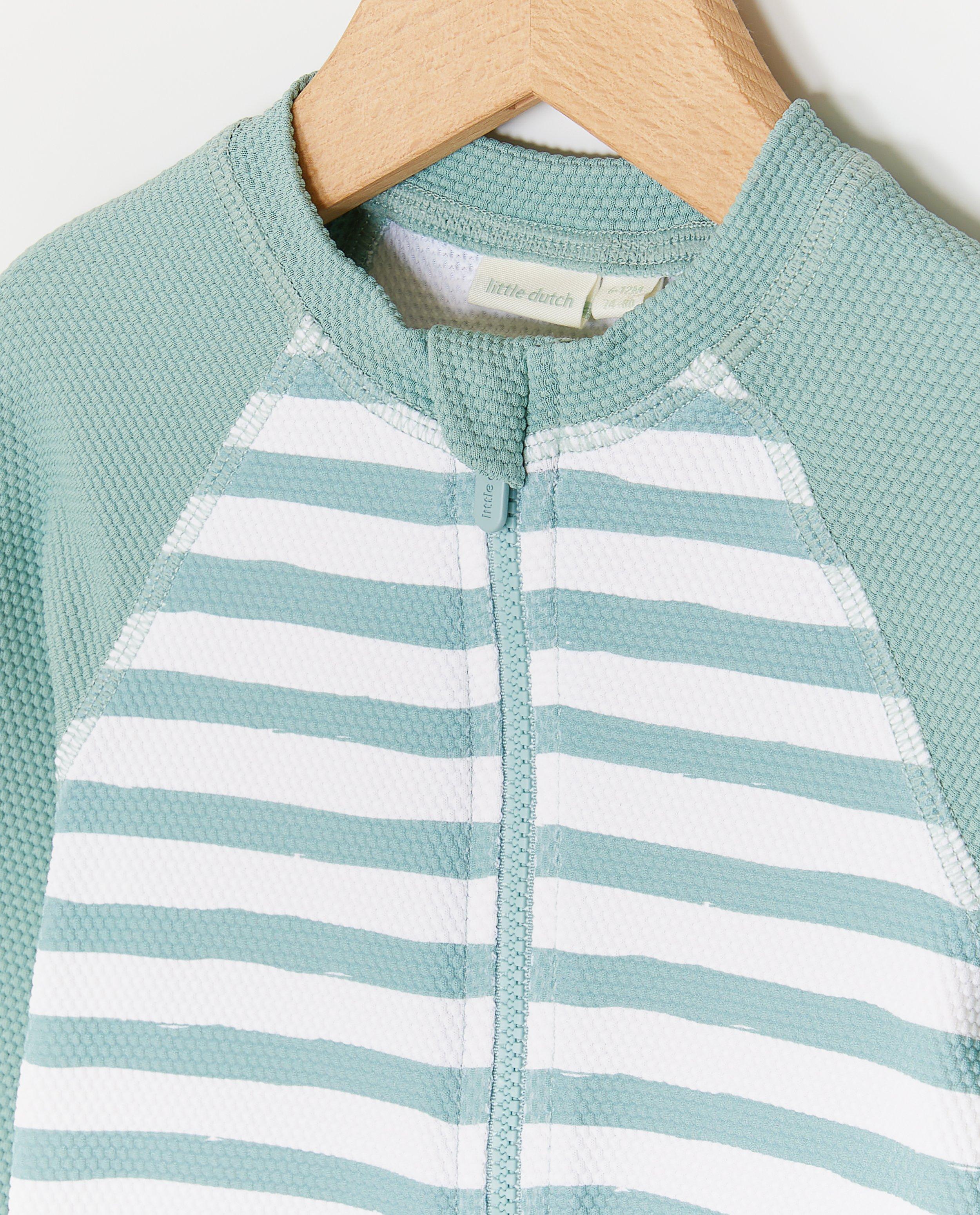 Costum de baie texturat Little Dutch, albastru 62-92