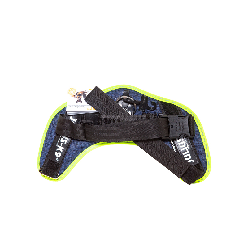 JULIUS-K9 Hundegeschirre JULIUS-K9 IDC Powergeschirr neon mix blau M