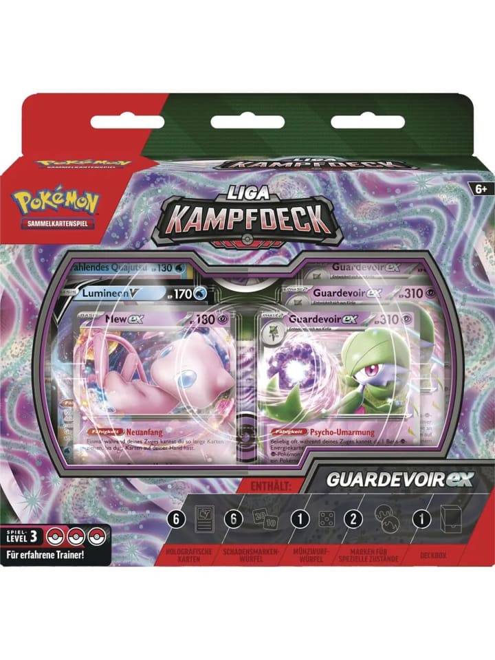 Pokémon Pokémon Liga Kampfdeck Guardevoir-Ex in Mehrfarbig ab 6 Jahre günstig kaufen onesize