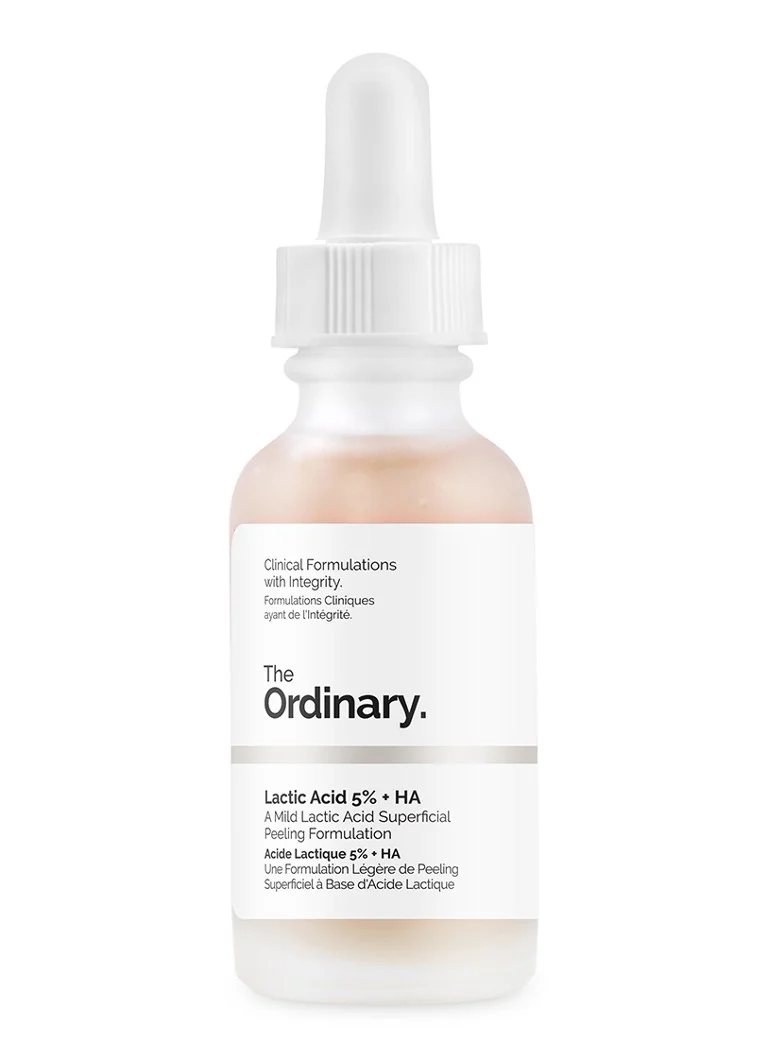 The Ordinary pienskābe 5% + HA 2% - pīlings
