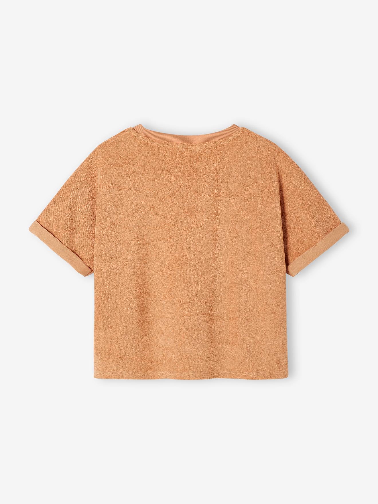 Vertbaudet Mädchen T-Shirt - hellbraun