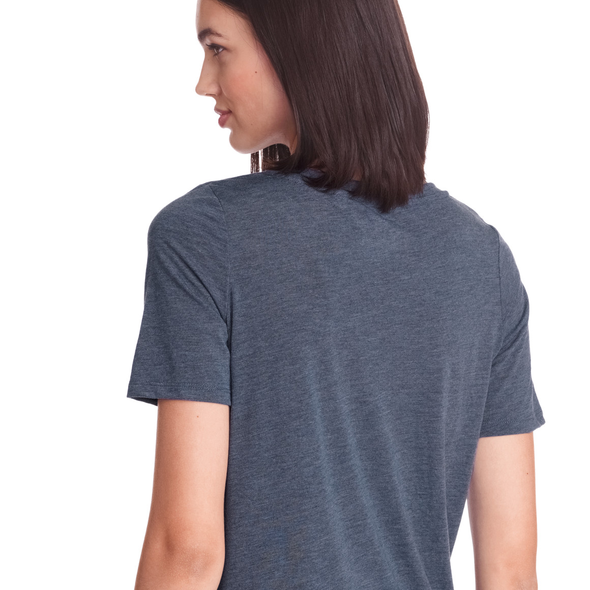 Damen Yoga-T-Shirt mit Knotendetail