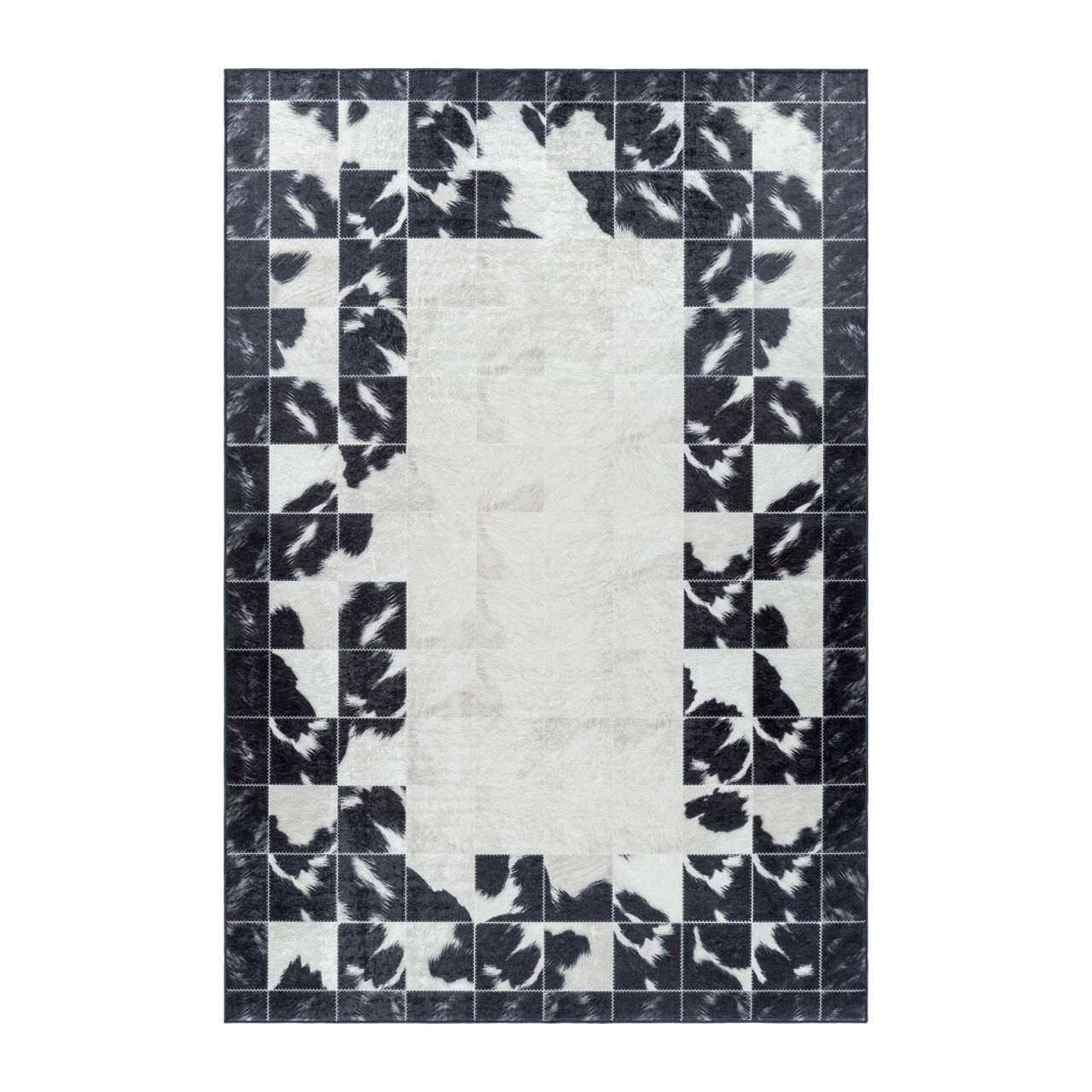Ayyildiz Teppich, FIESTA 4307, BLACK, 120 x 170 cm