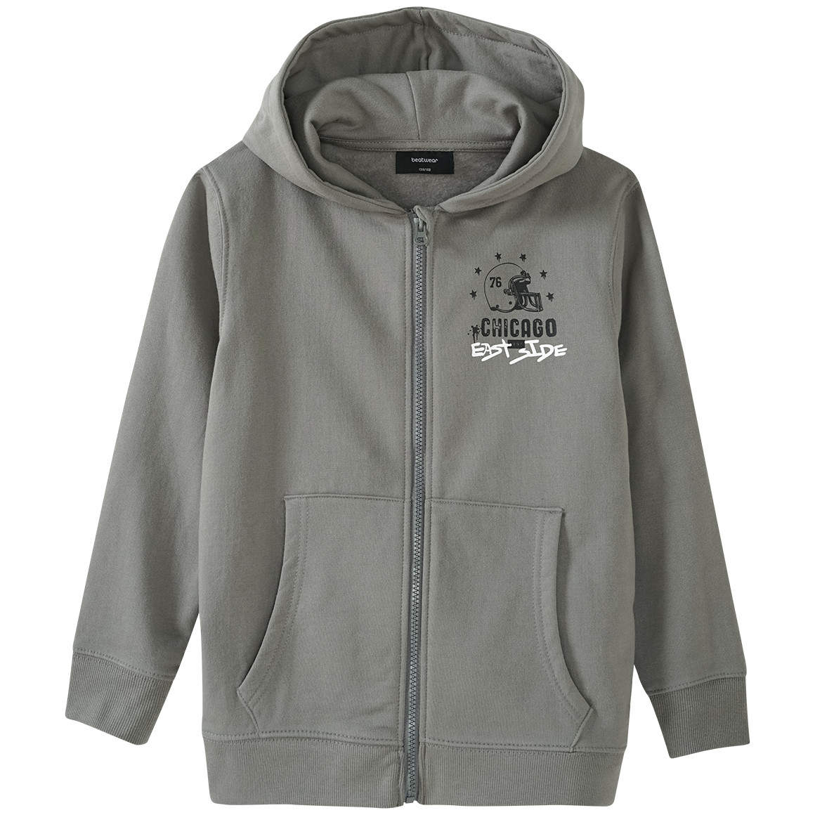 Jungen Sweatjacke mit City-Print