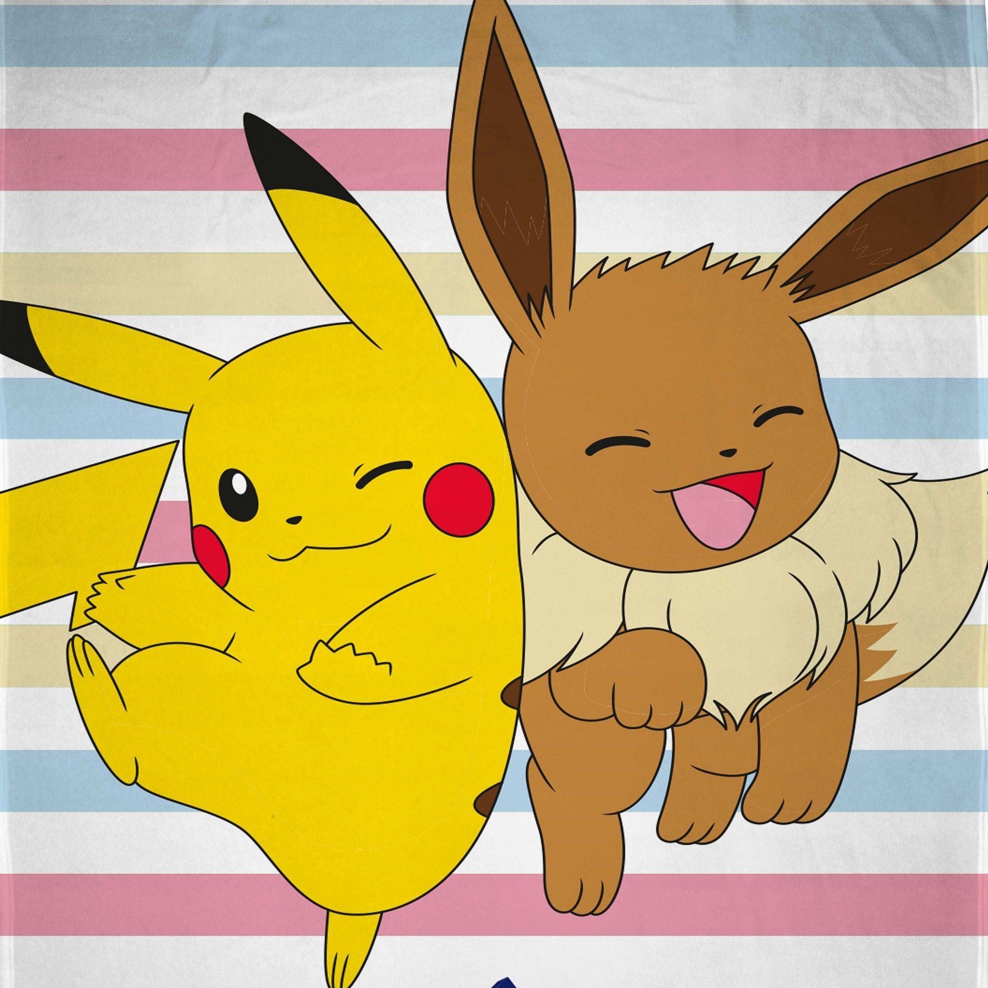 Kinderdecke Super flauschige Pokemon Kuscheldecke 
