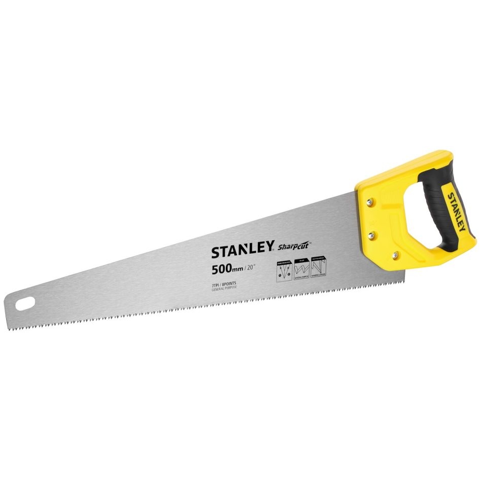 Stanley STHT20367-1 Â® Universeel Zaag SharpCut 500 mm 7T/inch