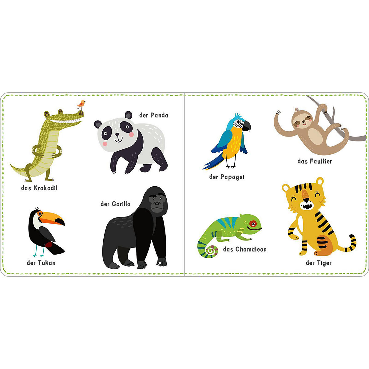 Mein kunterbuntes Wörterbuch - Tiere