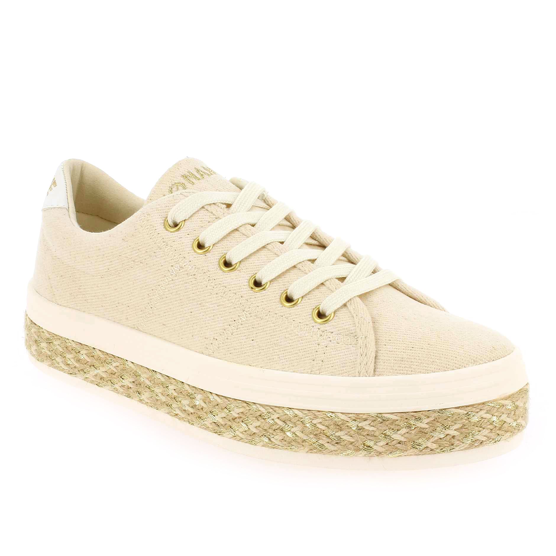 No Name  MALIBU SNEAKER OVER - Beige
