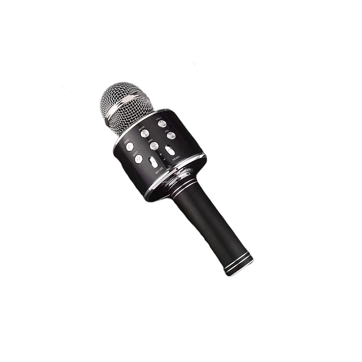 KTV Handheld LED-Leuchten Drahtloses Karaoke-Mikrofon Farbige Lichter Pro Mikrofon Bluetooth-Lautsprecher mit Tanzen Led