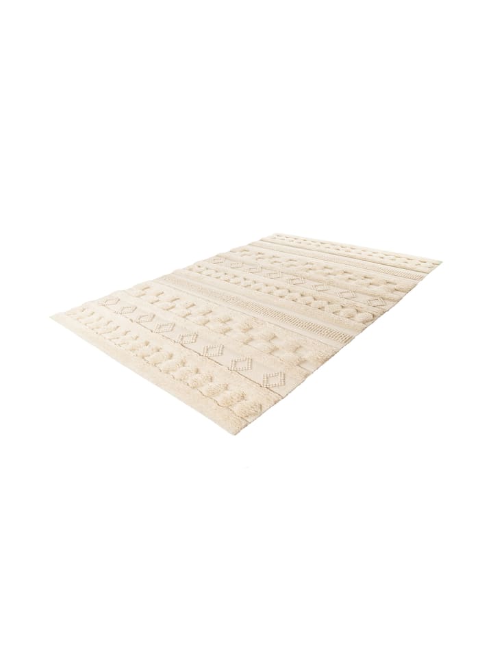 Kayoom Teppich Coralia in Natural günstig kaufen