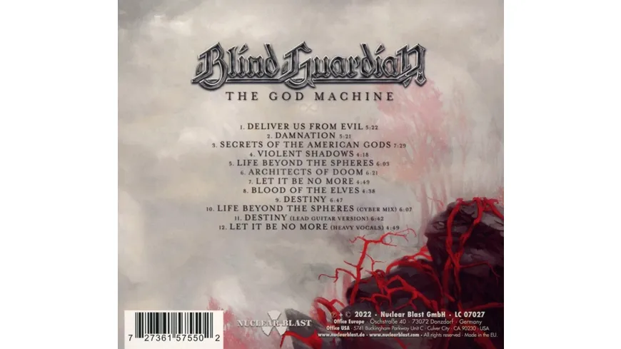 The God Machine Digipak