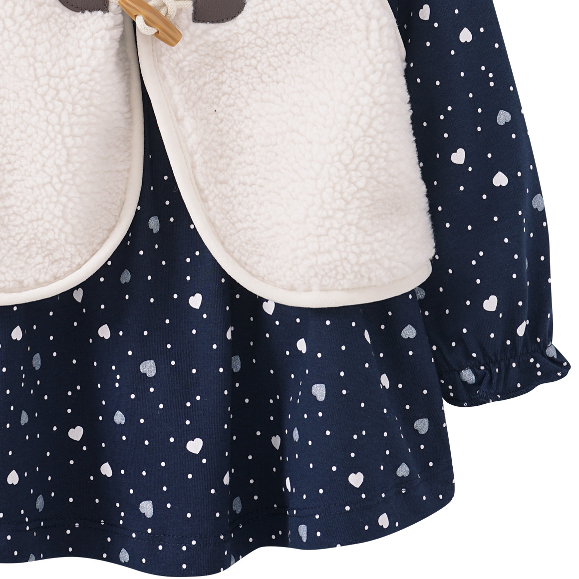 Baby Kleid mit Weste im Set