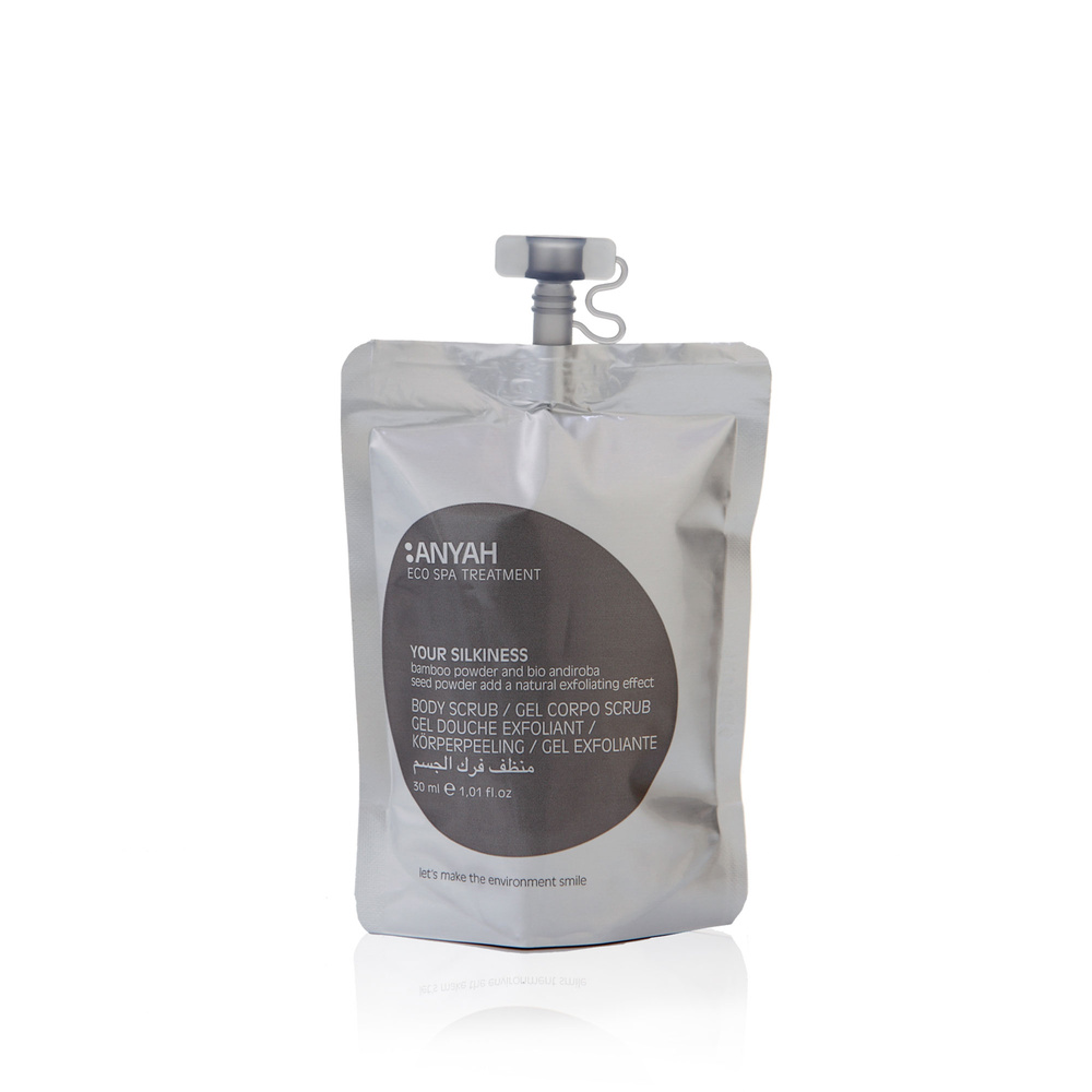 anyah DOYPACK GEL DOUCHE EXFOLIANT, AVEC MICROGRANULE DE BAMBOU 30 ML Gel Douche