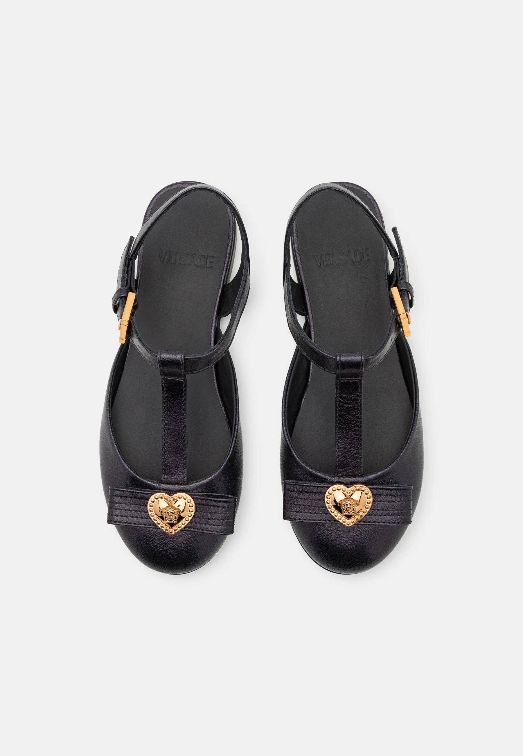 Versace FLATS LAMINADO ESPEJO - Sandalias