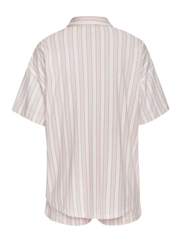 VIVANCE DREAMS Shorty in rosa-weiß-gestreift günstig kaufen 44-46