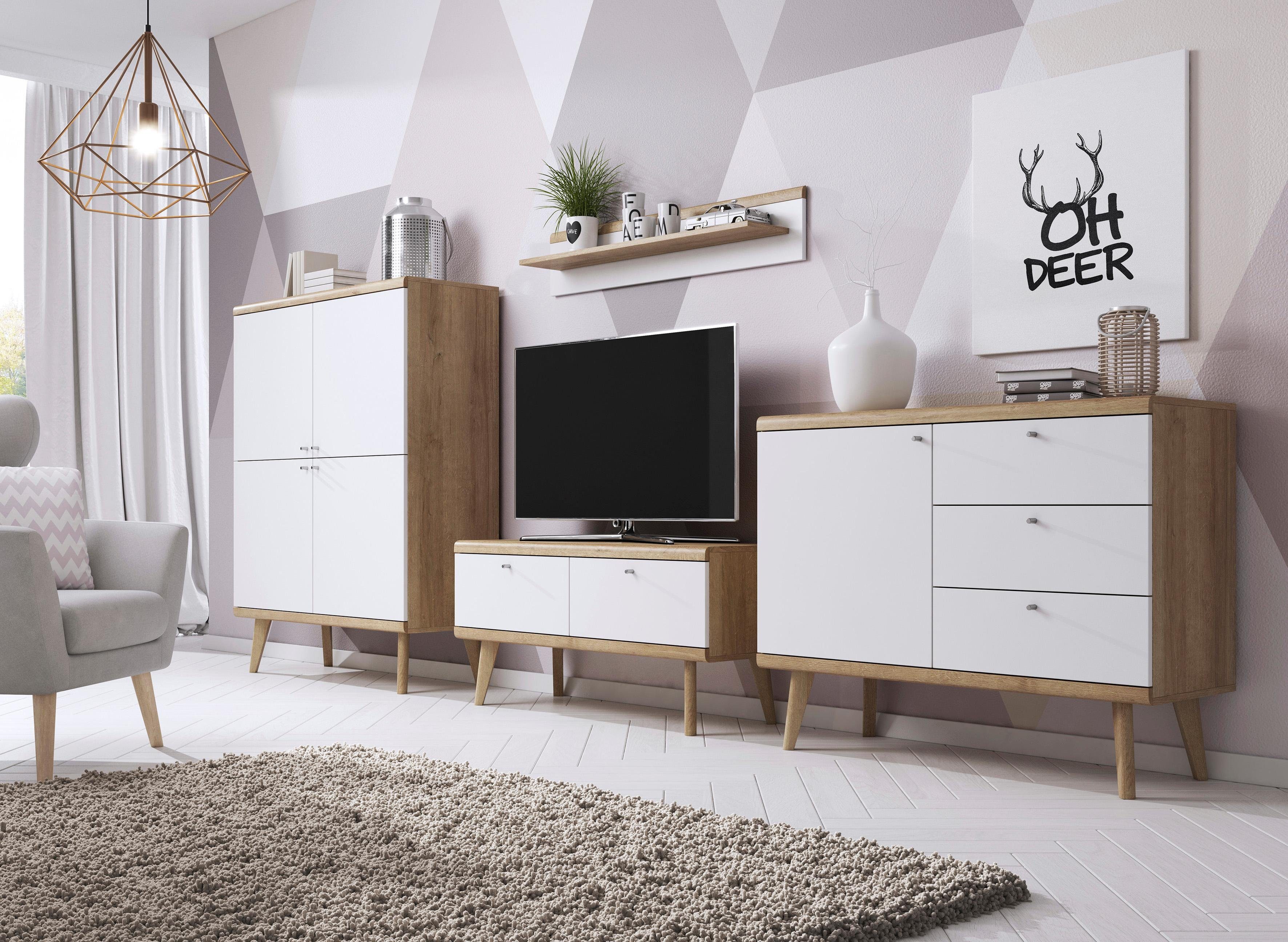 andas Sideboard Merle, Scandi Design, Breite 107 cm, aus der freundin Home Collection