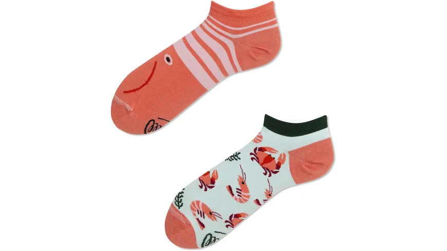 MANY MORNINGS Unisex Sneaker Socken Frutti di Mare Frutti Di Mare