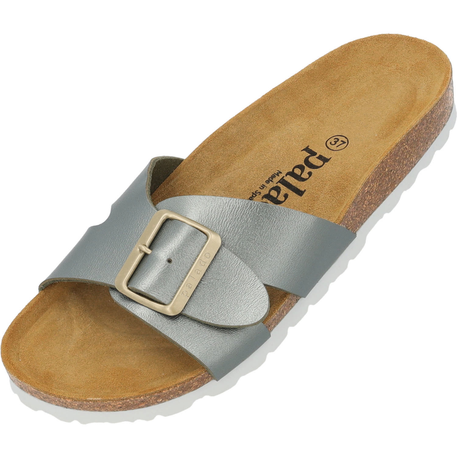 Palado Tinos Metallic, Pantoletten, Damen, Olive
