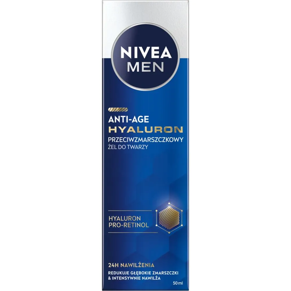 Nivea Men Hyaluron gel za lice protiv bora