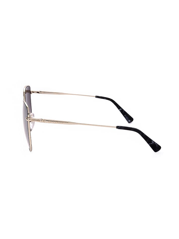 Longchamp Damen-Sonnenbrille in Gold/ Dunkelblau günstig kaufen 60