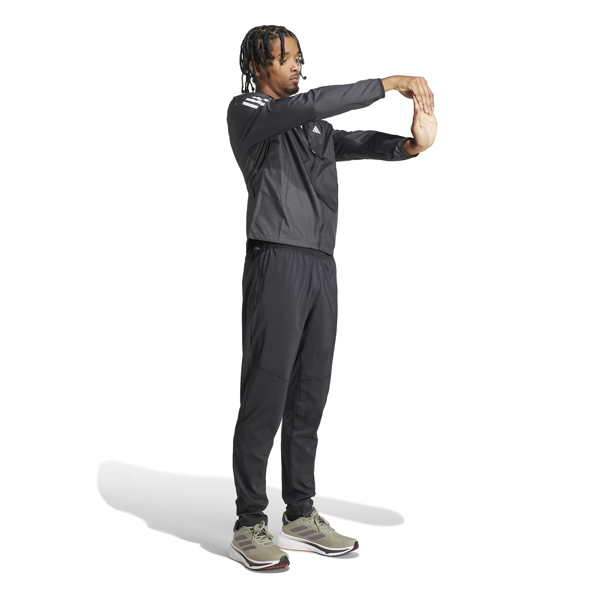 Own The Run B Laufhose Herren - Schwarz