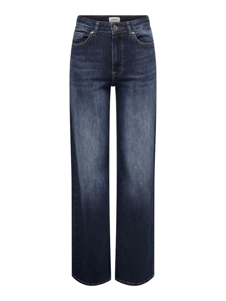 ONLY Jeans in Dark Blue Denim günstig kaufen