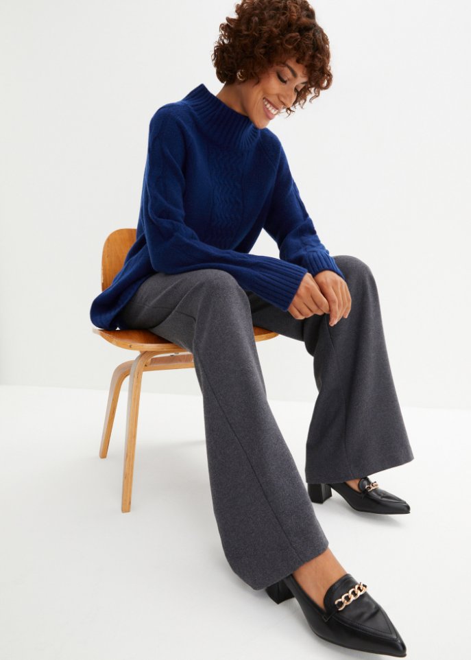 Oversized Woll-Pullover mit Good Cashmere Standard®-Anteil