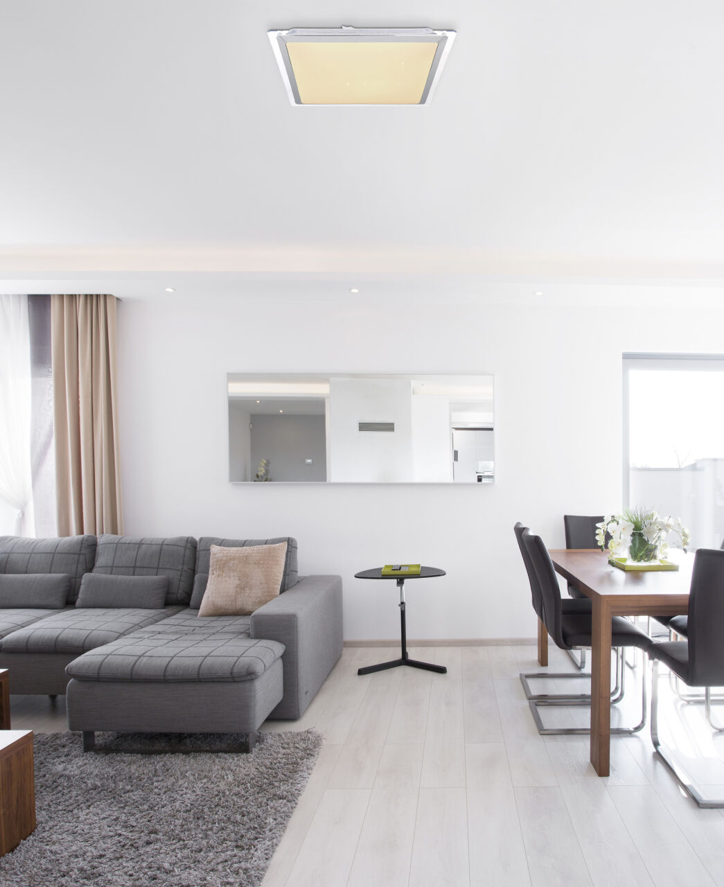 Globo Lighting - RENA - Deckenleuchte Metall weiß, LED