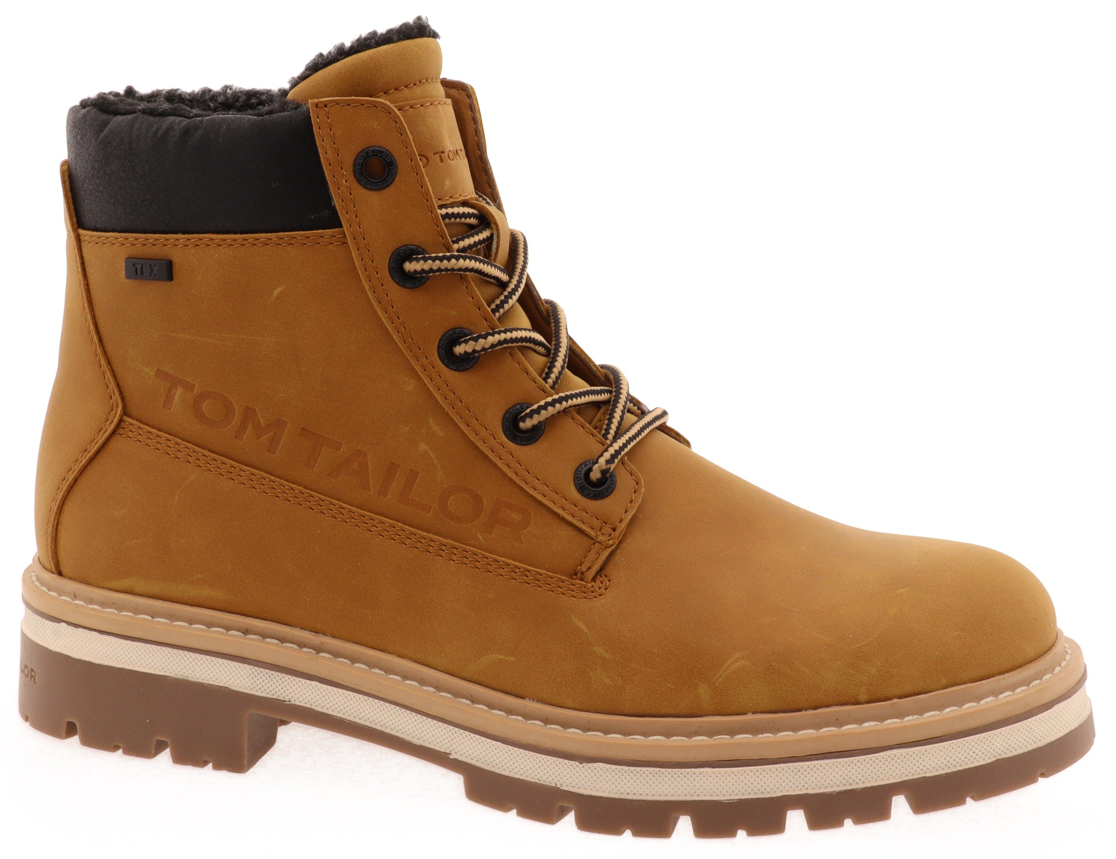 TOM TAILOR Winterboots mit gepolstertem Schaftrand