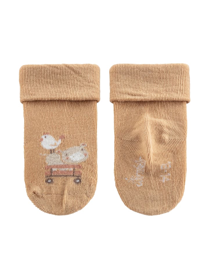 Sterntaler Baby Socken 3er-Pack Bauernhof in natur günstig kaufen