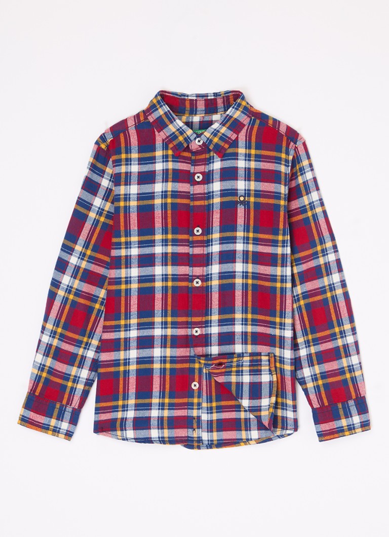 Camisa xadrez Benetton