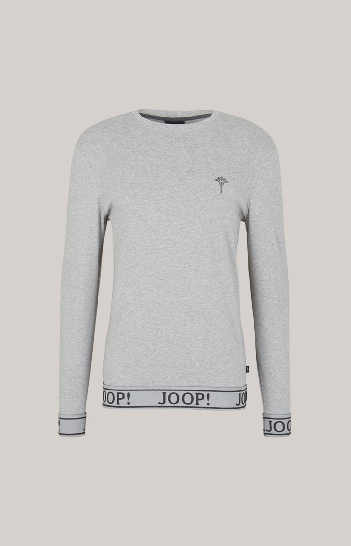 Loungewear Longsleeve in Grau