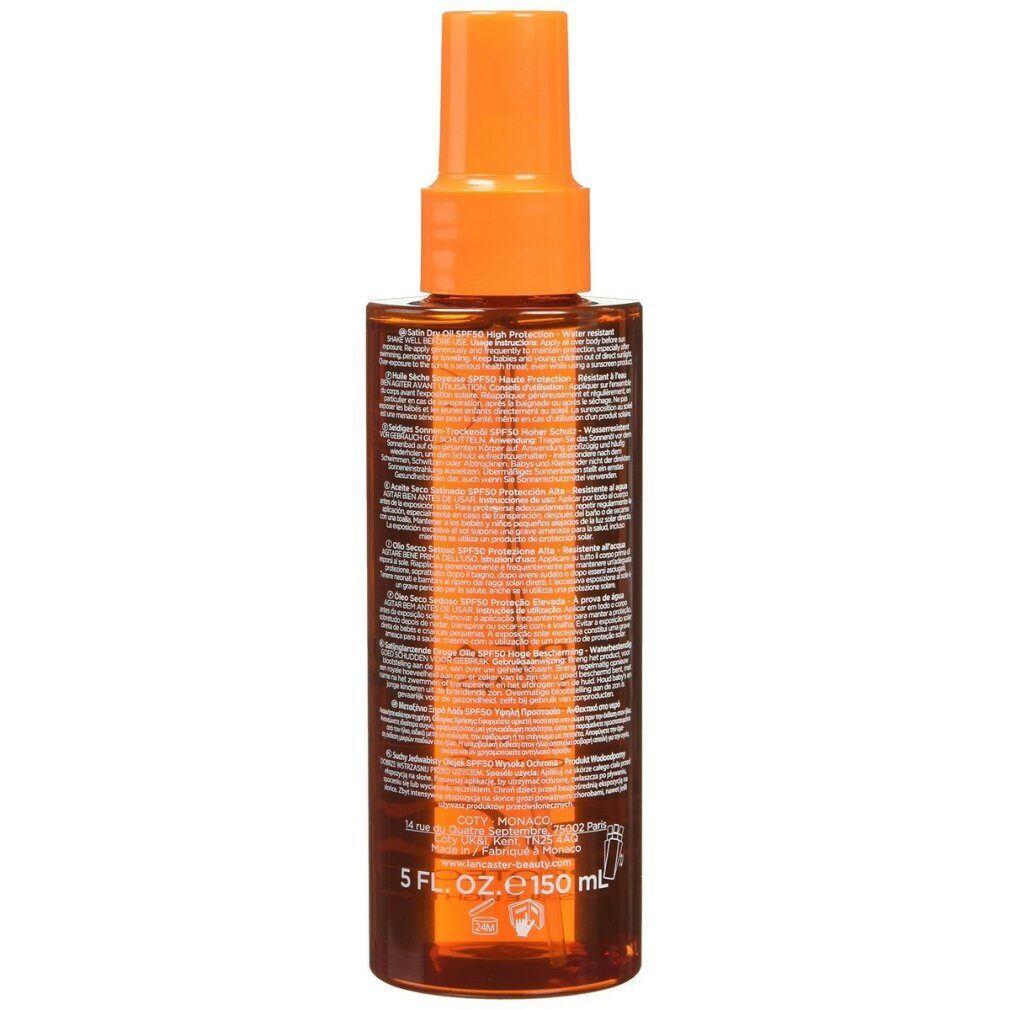 LANCASTER Sonnenschutzpflege SUN BEAUTY dry oil SPF50 150 ml