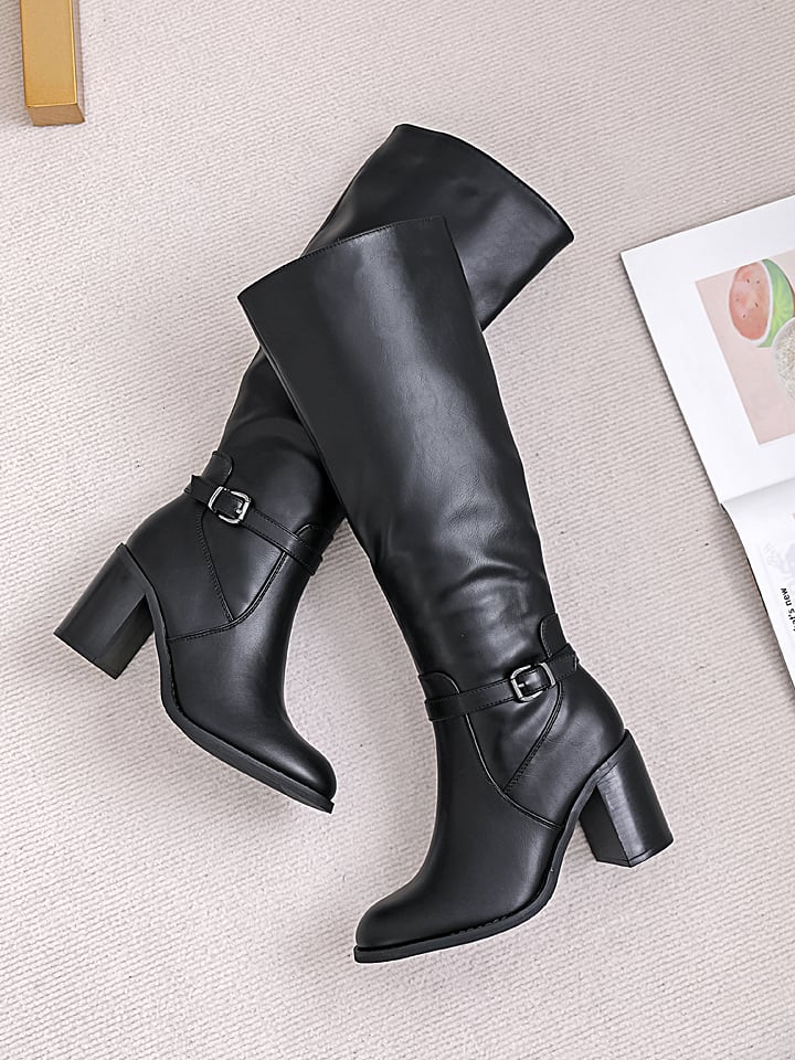 Sixth Sens Stiefel in Schwarz günstig kaufen