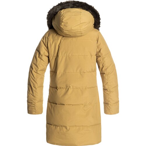 DAMEN WASSERABWEISENDE, LÄNGER GESCHNITTENE STEPPJACKE MIT KAPUZE ELLIE
